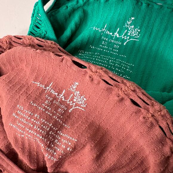 Intimately by Free People Longline Sports Tank Bundle of 2 Size XS/S - Picture 2 of 4